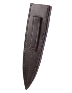 Fodero in cuoio per pugnale da stivale medievale (17,5 cm.) 2