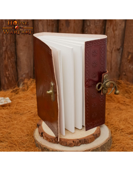 Agenda sirena in pelle fatta a mano...