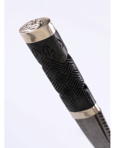 Coltello scotch lama damasco Sgian...