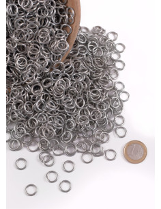 Busta porta anelli in rete di zinco, 9 mm. 2