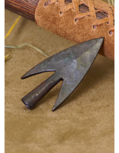 Punta di freccia forgiata a mano tipo A (7 cm.)