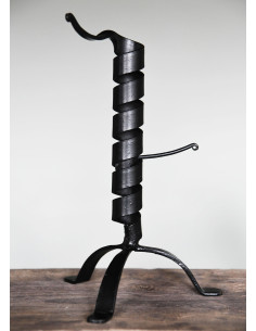 Candeliere medievale intrecciato regolabile (30 cm.) 2