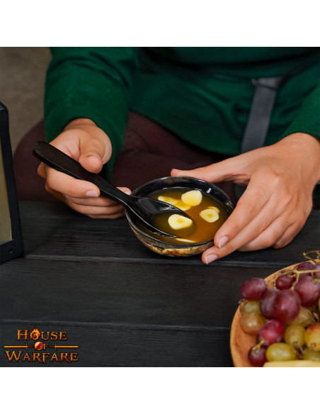 Ciotola in corno per feste medievali...