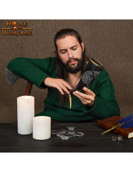 Fenrir Corno di Lupo da bere in asta...