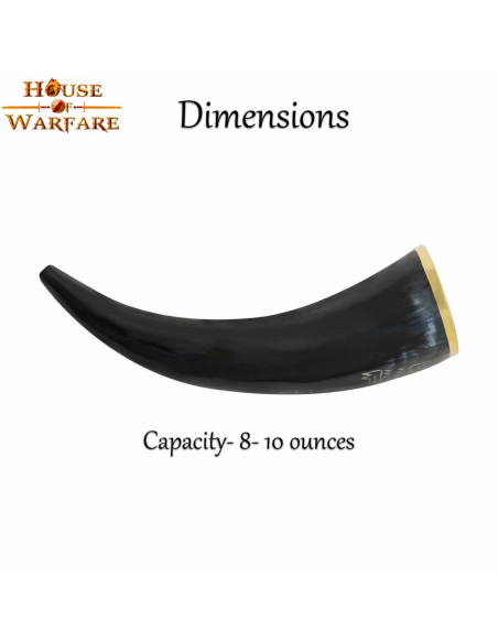 Fenrir Corno di Lupo da bere in asta...