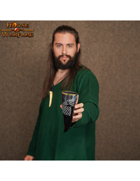 Fenrir Corno di Lupo da bere in asta...