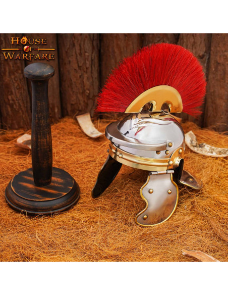 Mini elmo legionario romano con...