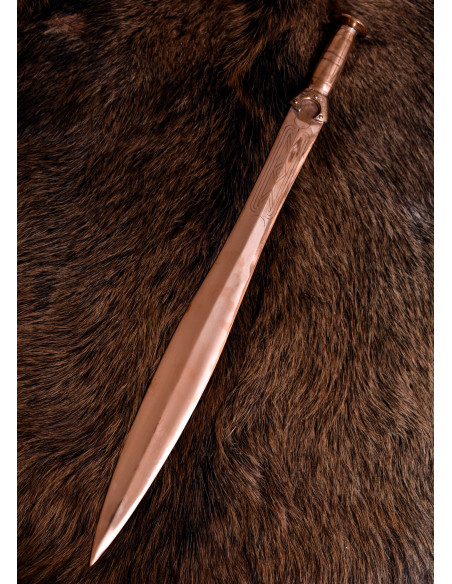 Spada corta celtica in bronzo (71,5 cm.)