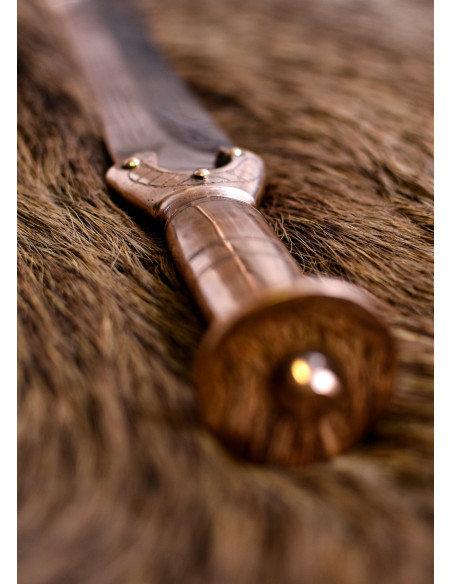 Spada corta celtica in bronzo (71,5 cm.)