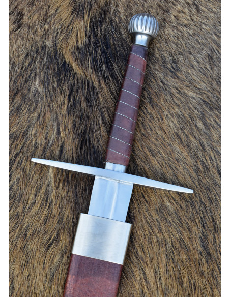 Lunga spada decorativa medievale con...