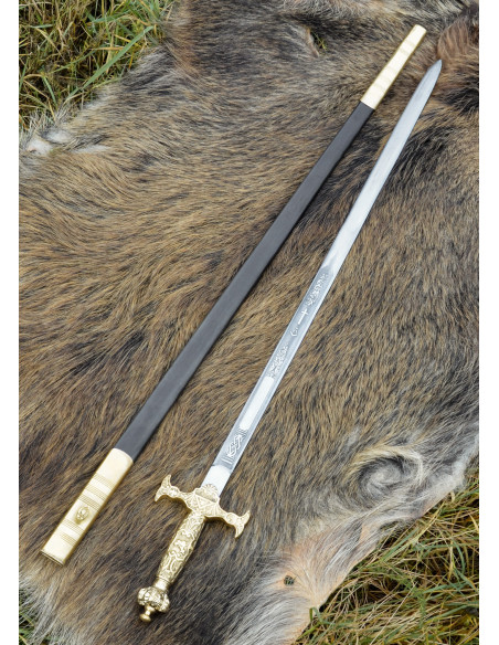 Spada da cerimonia massone con fodero...