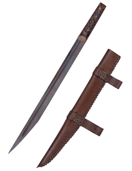 Coltello Seax de Beagnoth, intarsio...