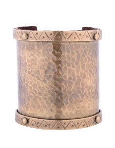 Bracciale celtico in ottone (9,5 cm)
