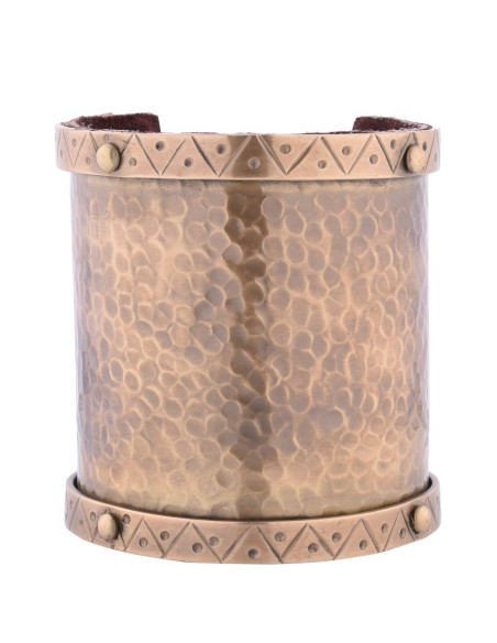 Bracciale celtico in ottone (9,5 cm)