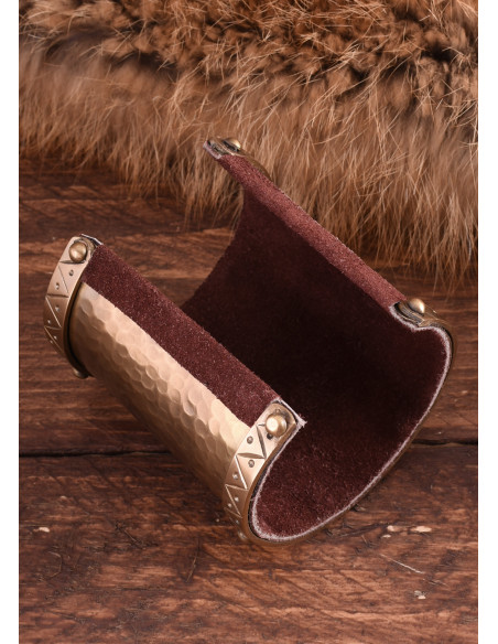 Bracciale celtico in ottone (9,5 cm)