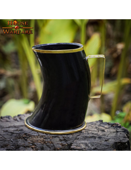 Brocca medievale in corno corno (800...