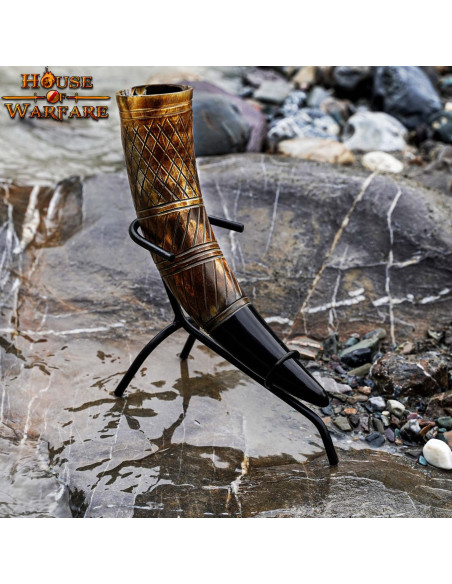 Supporto in ferro battuto per corni...