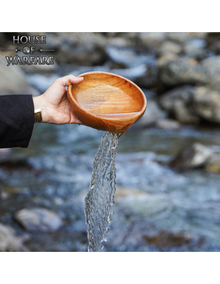 Ciotola in legno per mangiare (4,7x20...