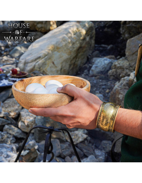 Ciotola in legno per mangiare (4,7x20...