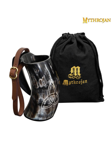 Brocca celtica Triquetra in corno...