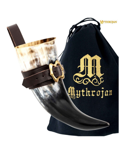 Corno Medievale Il Soldato Fedele con...