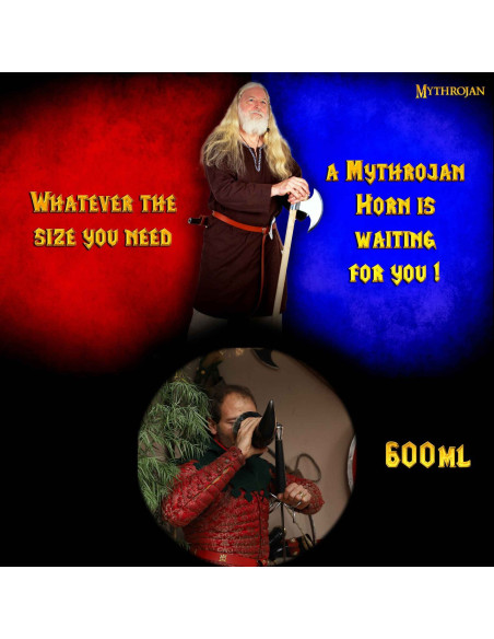 Corno Medievale Il Soldato Fedele con...