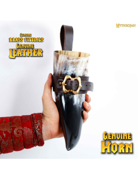 Corno Medievale Il Soldato Fedele con...