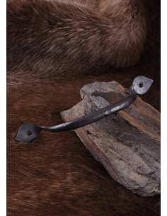 Manico medievale in ferro battuto (16,5 cm.) 2