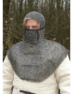 Boia RRR con maschera pieghevole quadrata, finitura naturale 2