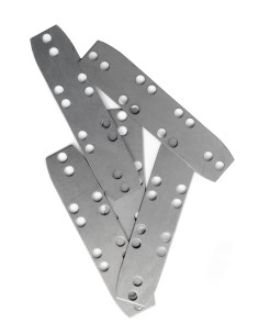 Set di 25 piastre per armatura lamellare (9,7 cm.) 2