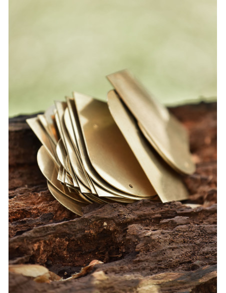 Set di 25 piastre in ottone per...