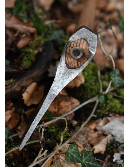 Ascia vichinga con acciaio forgiato a...