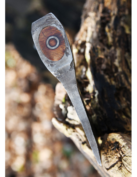 Ascia vichinga con acciaio forgiato a...