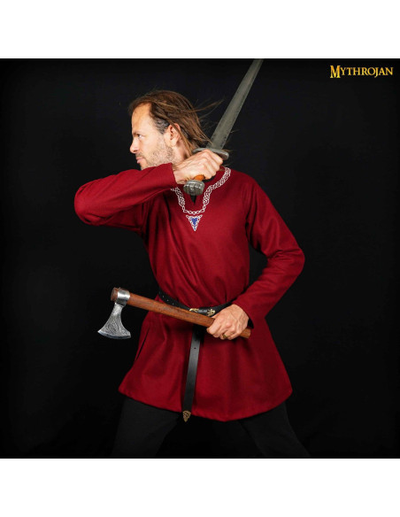 Tunica vichinga con colletto...