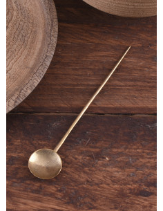 Cucchiaio romano in ottone modello Cochlearium (14,5 cm.) 2