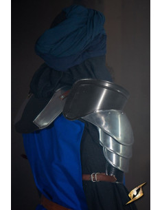 Set di gorgiera e spalline modello Black Ice 2