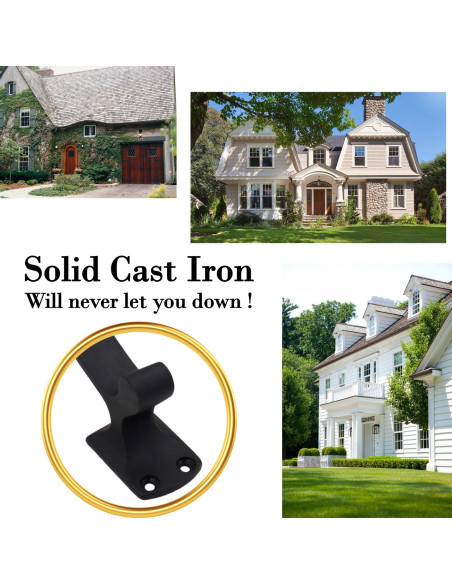 Set 2 maniglie per porte medievali in...