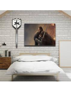 Stendardo di Jon Snow e pacchetto di spade, Il Trono di... 2