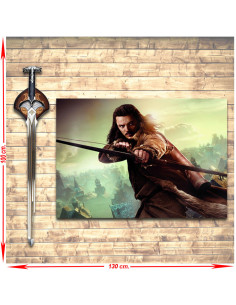 Pacchetto Stendardo + Spada del Bardo I L'Arciere, Lo Hobbit