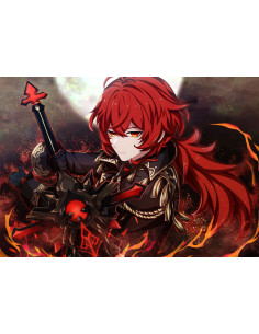 Banner-Bandiera di Diluc di Genshin Impact