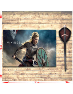 Pack Banner + Sword of Laguertha della serie Vikings