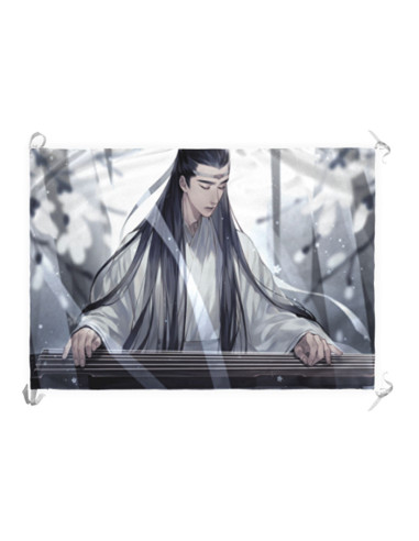 Banner-bandiera Lan Wangji di Mo Dao Zu Shi
 Materiale-Raso