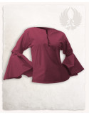 Camicetta medievale donna Felice - colore bordeaux