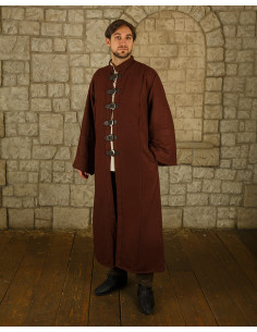 Veste Oberon per maghi e chierici - marrone 2