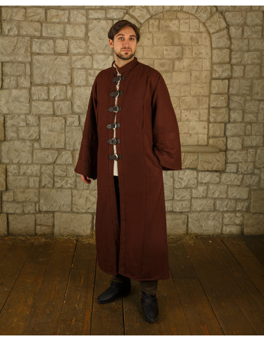 Veste Oberon per maghi e chierici - marrone