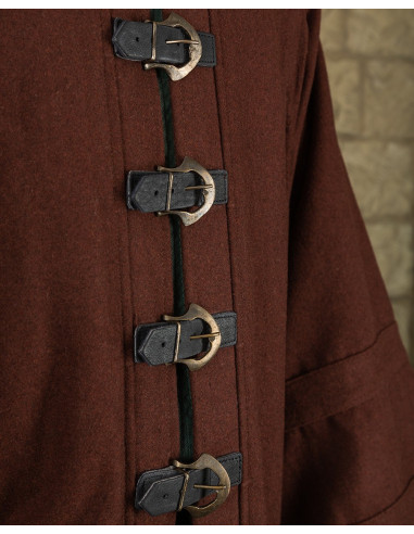 Veste Oberon per maghi e chierici - marrone