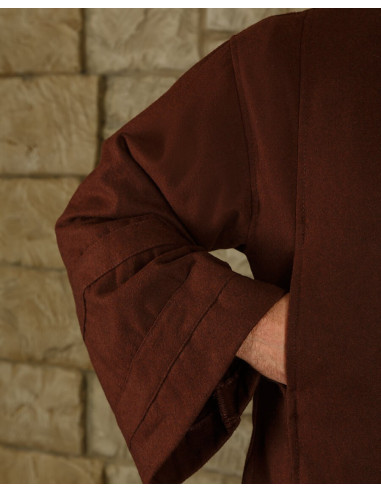 Veste Oberon per maghi e chierici - marrone