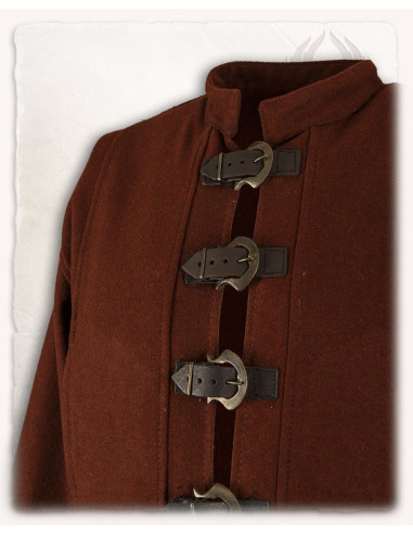 Veste Oberon per maghi e chierici - marrone