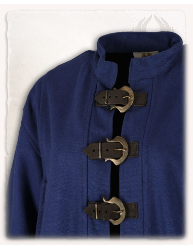 Tunica Oberon per maghi e chierici in cotone - blu