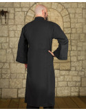 Veste Oberon per maghi e chierici in cotone - nero